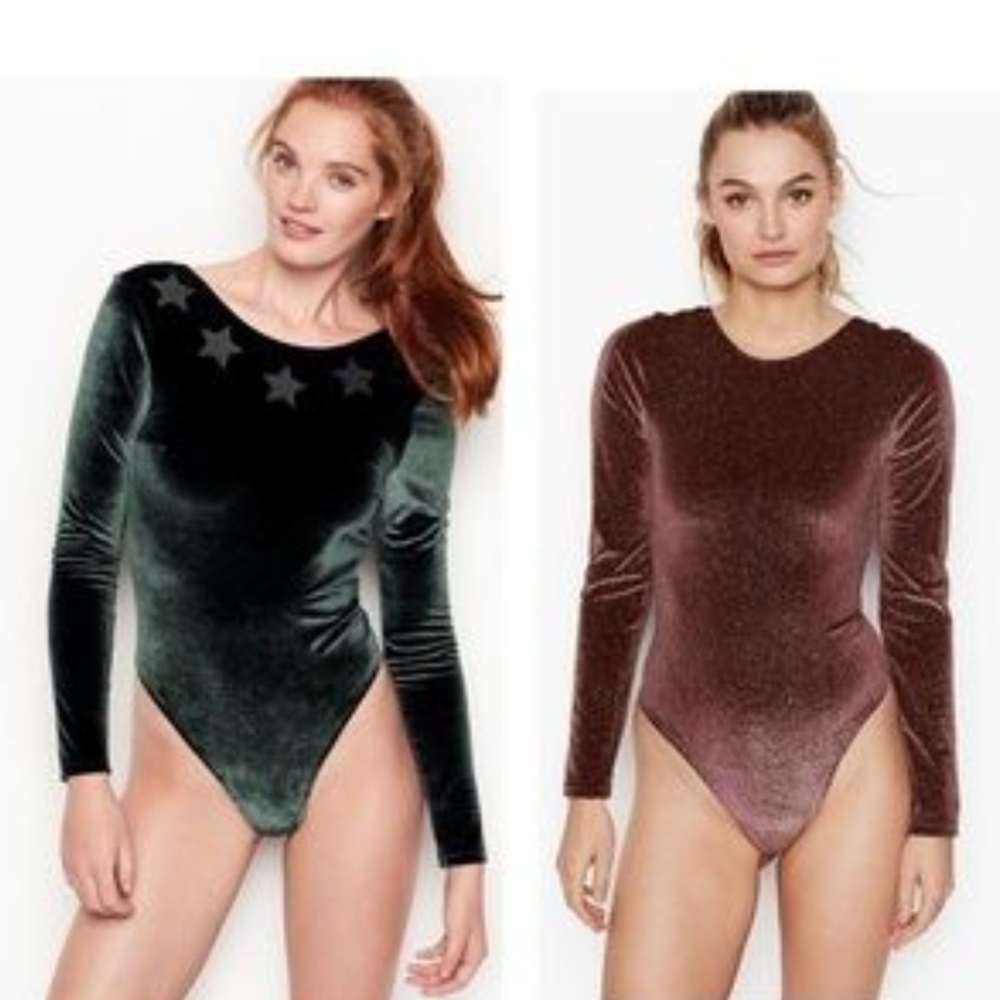 Pair of VS bodysuits